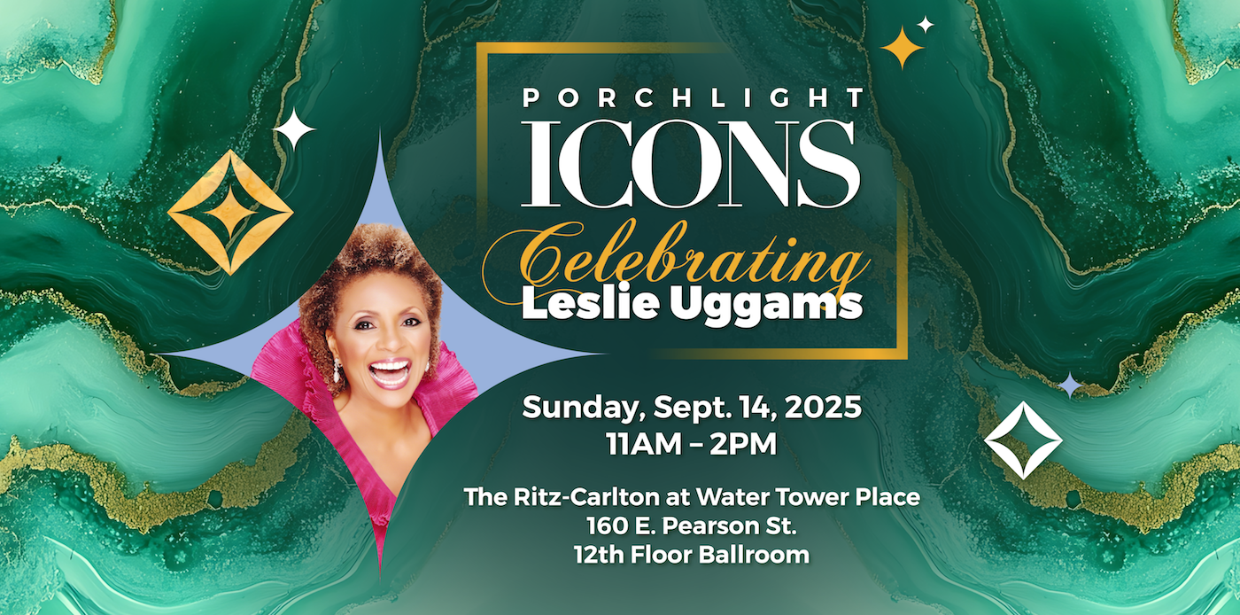 Porchlight Music Theatre's ICONS Gala will be Sept. 14.